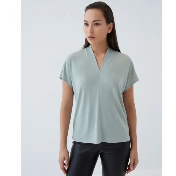 H&M Lightweight Seafoam Green Blouse | Women’s Size XS - Picture 2 of 8